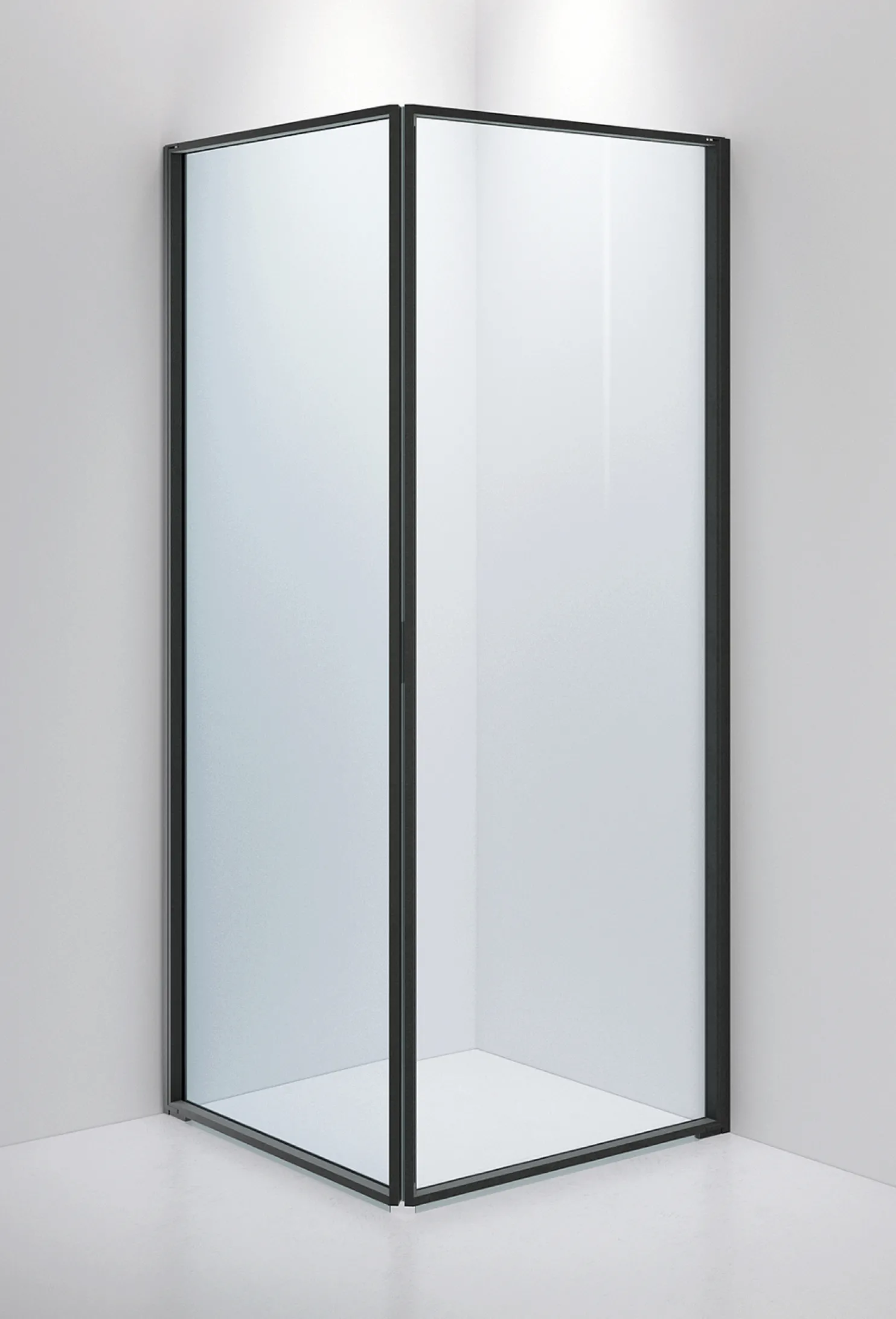 Suihkunurkka INR Edge 12, 90x90cm, kirkas lasi, eri profiileja