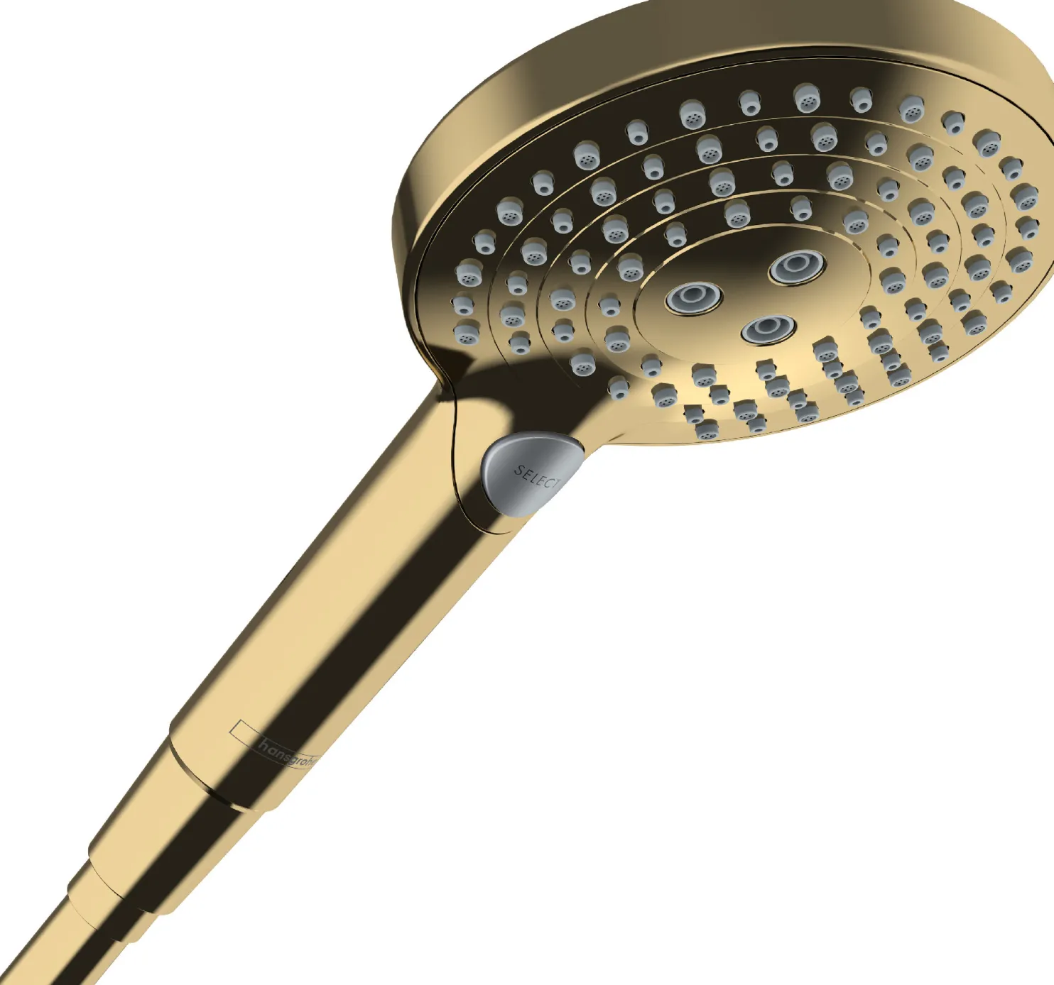 Suihkupää Hansgrohe Raindance Select S 120 3jet PowderRain, kiillotettu kulta