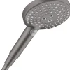 Suihkupää Hansgrohe Raindance Select S 120 3jet EcoSmart, harjattu musta kromi