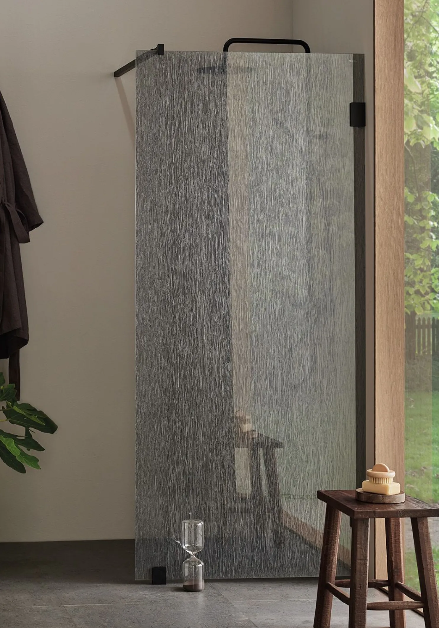 Suihkuseinä Hafa Infinity Lace, lace-lasi, eri vaihtoehtoja