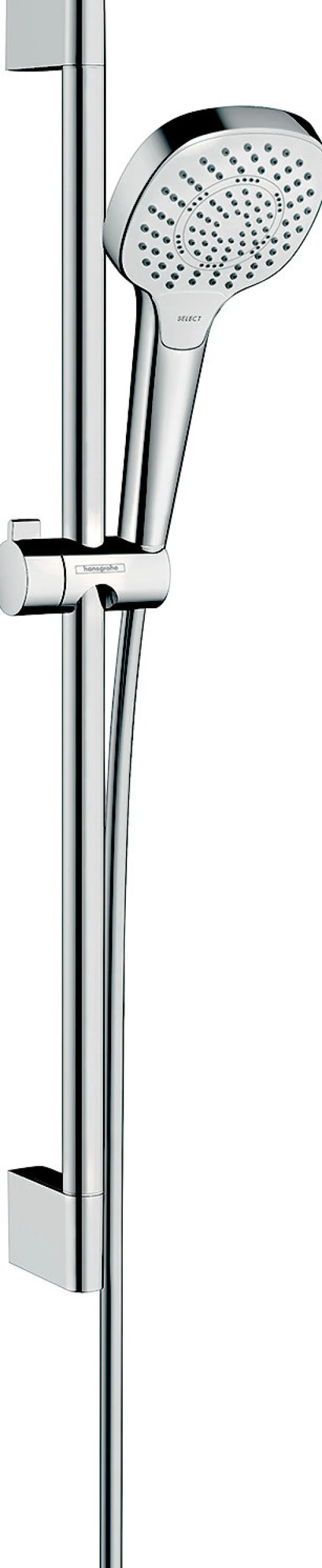 Suihkusetti Hansgrohe Croma Select E Multi Ecosmart, tanko 65 cm, kromi