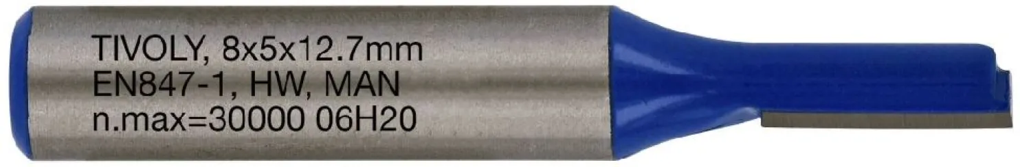 Suorajyrsin Tivoly, 5x8mm