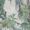 Tapetti Rebel Walls Madagascar Pearl, 0.50x10m, non-woven, palmu, vihreä