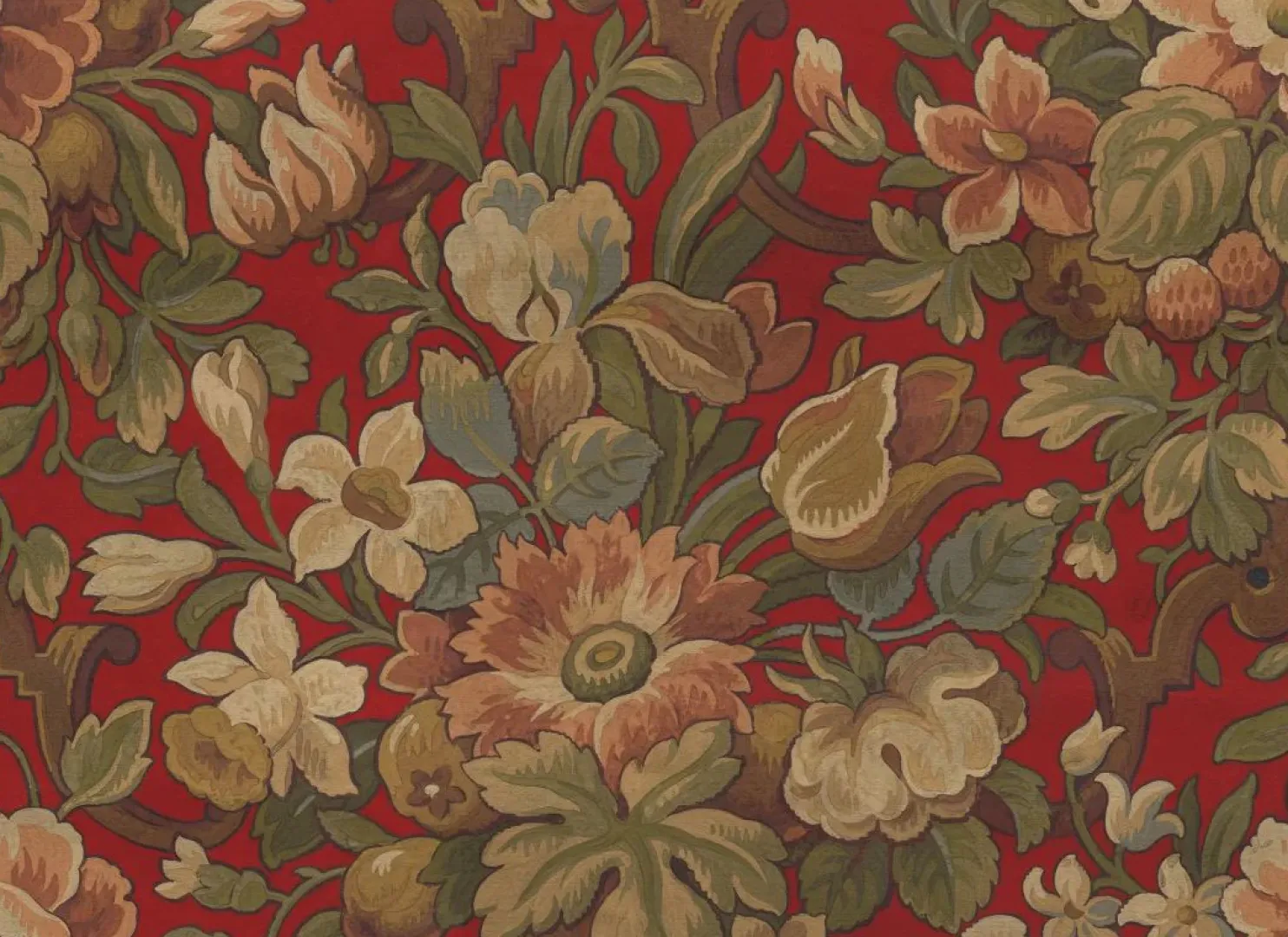 Tapetti Rebel Walls Vintage Garden, non-woven, vintage