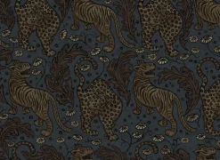 Tapetti Rebel Walls Year of the Tiger, non-woven, eläin, kukka