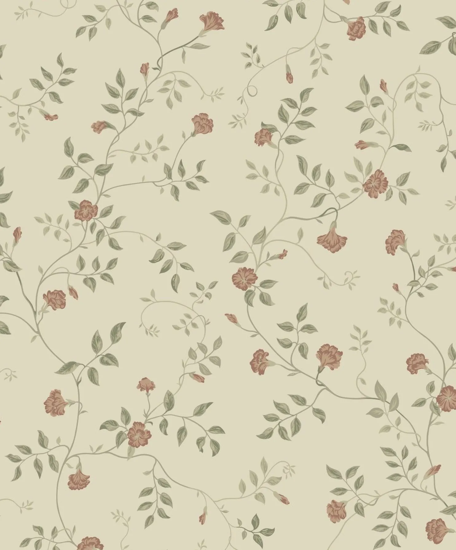 Tapetti Sandberg Henny, non-woven, romanttinen, ruskea