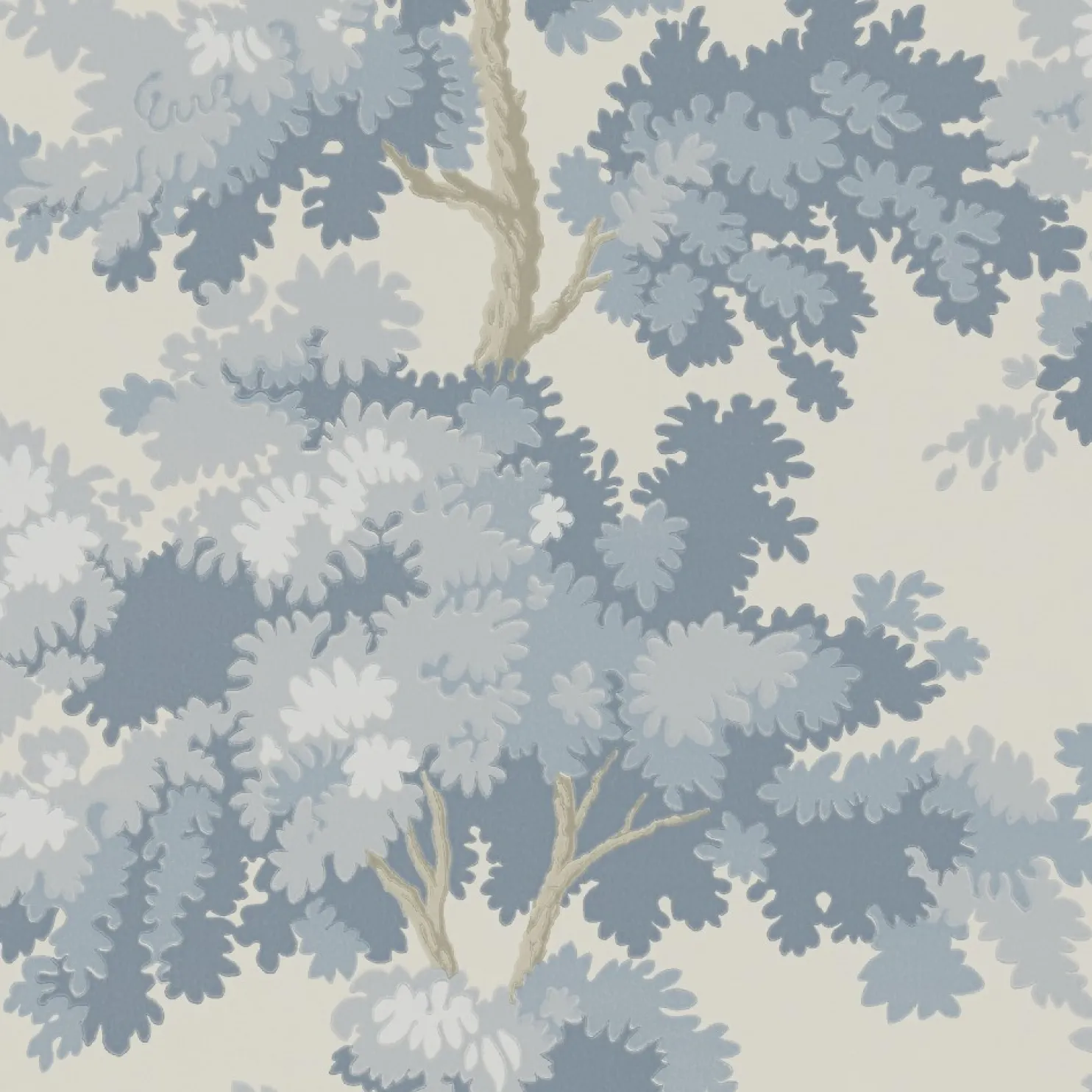 Tapetti Sandberg Raphael, non-woven, kasvi, lehtipuu