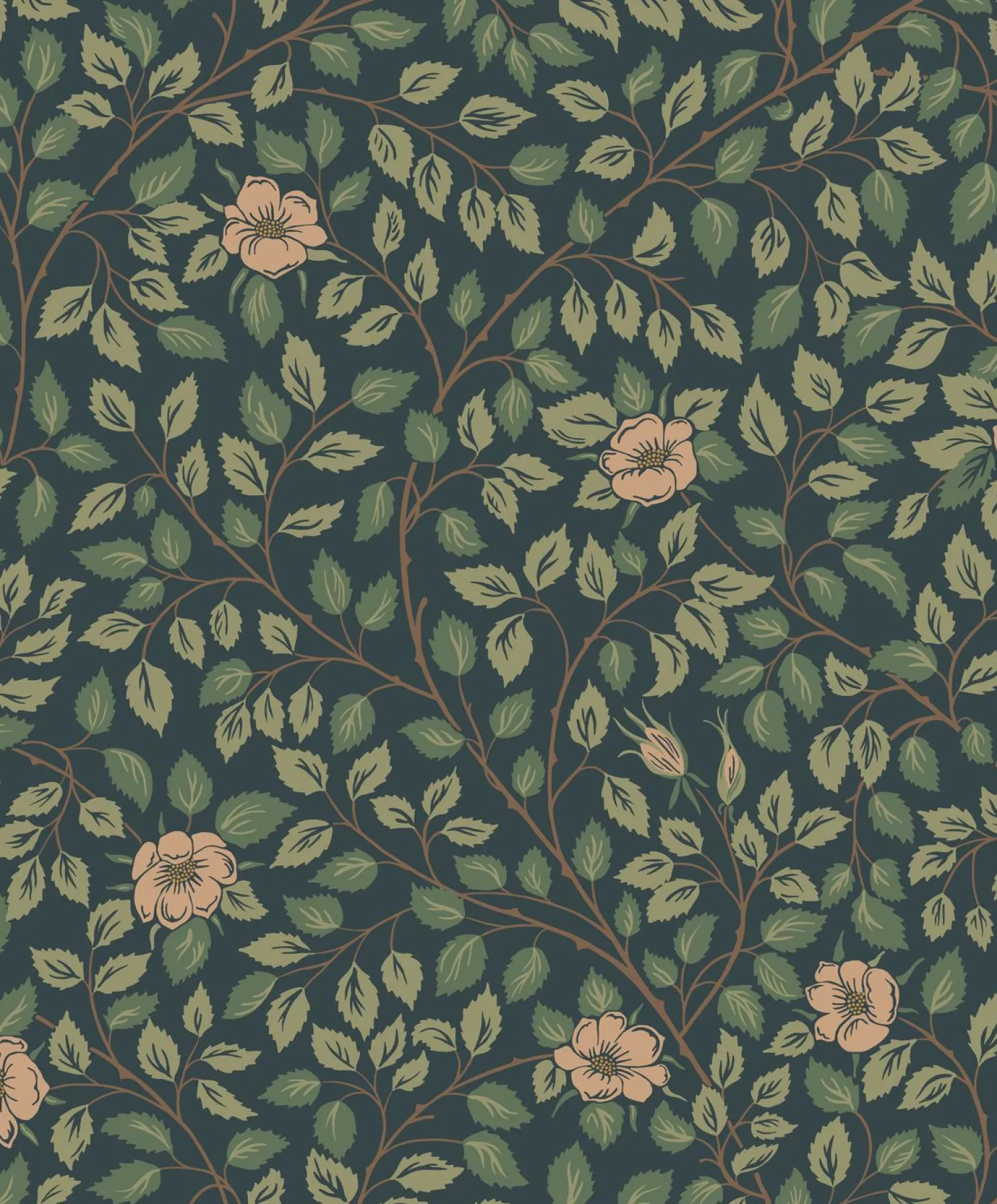 Tapetti Sandberg Solliden, non-woven, vintage
