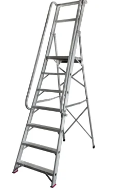 Tasotikkaat Suomi-Tikas käsijohteilla tasokorkeus 172 cm