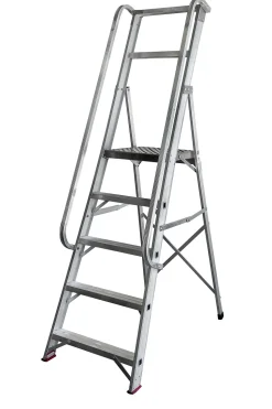 Tasotikkaat Suomi-Tikas käsijohteilla tasokorkeus 120 cm