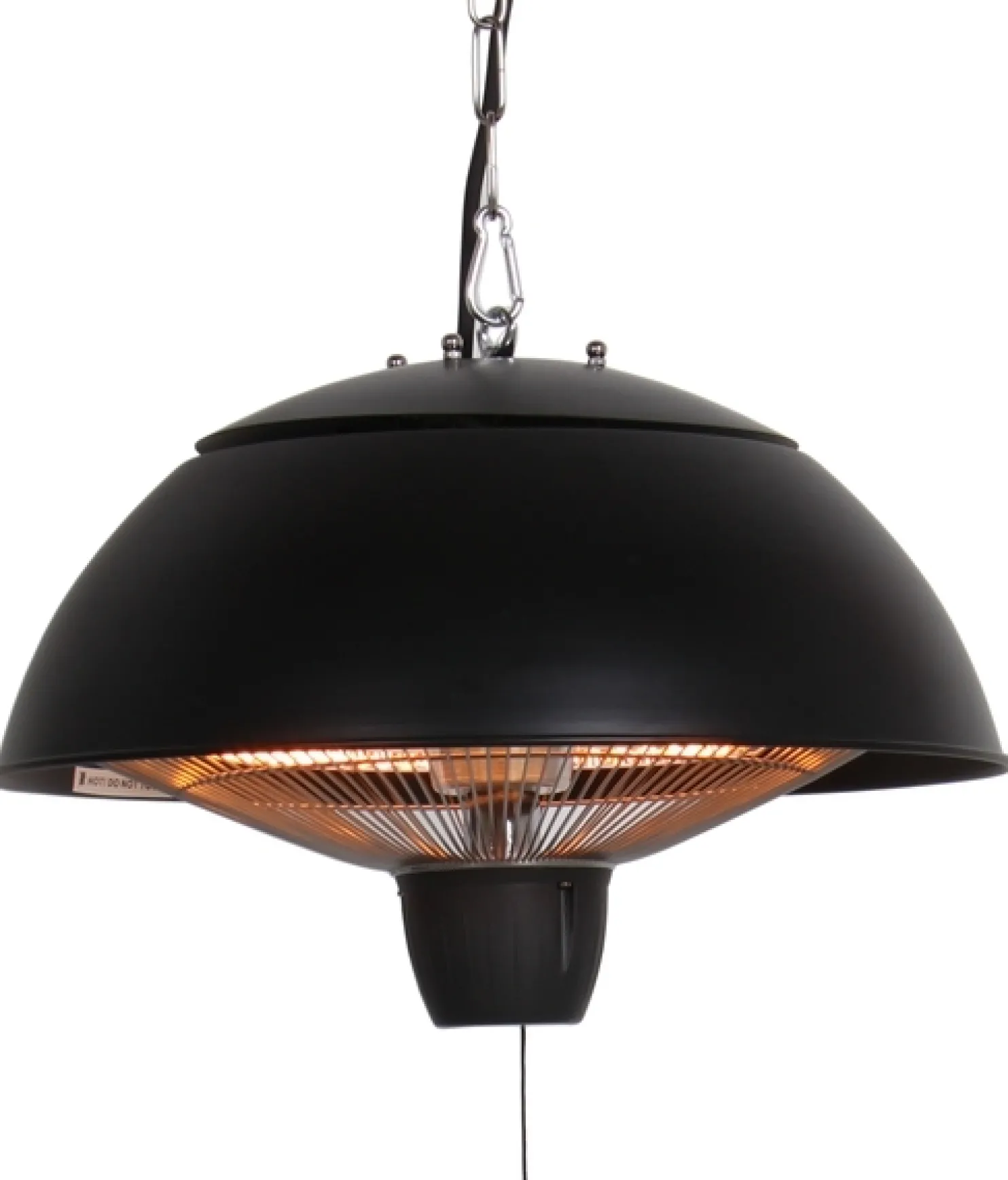 Terassilämmitin Hortus ripustettava malli 600/1500 W HA musta