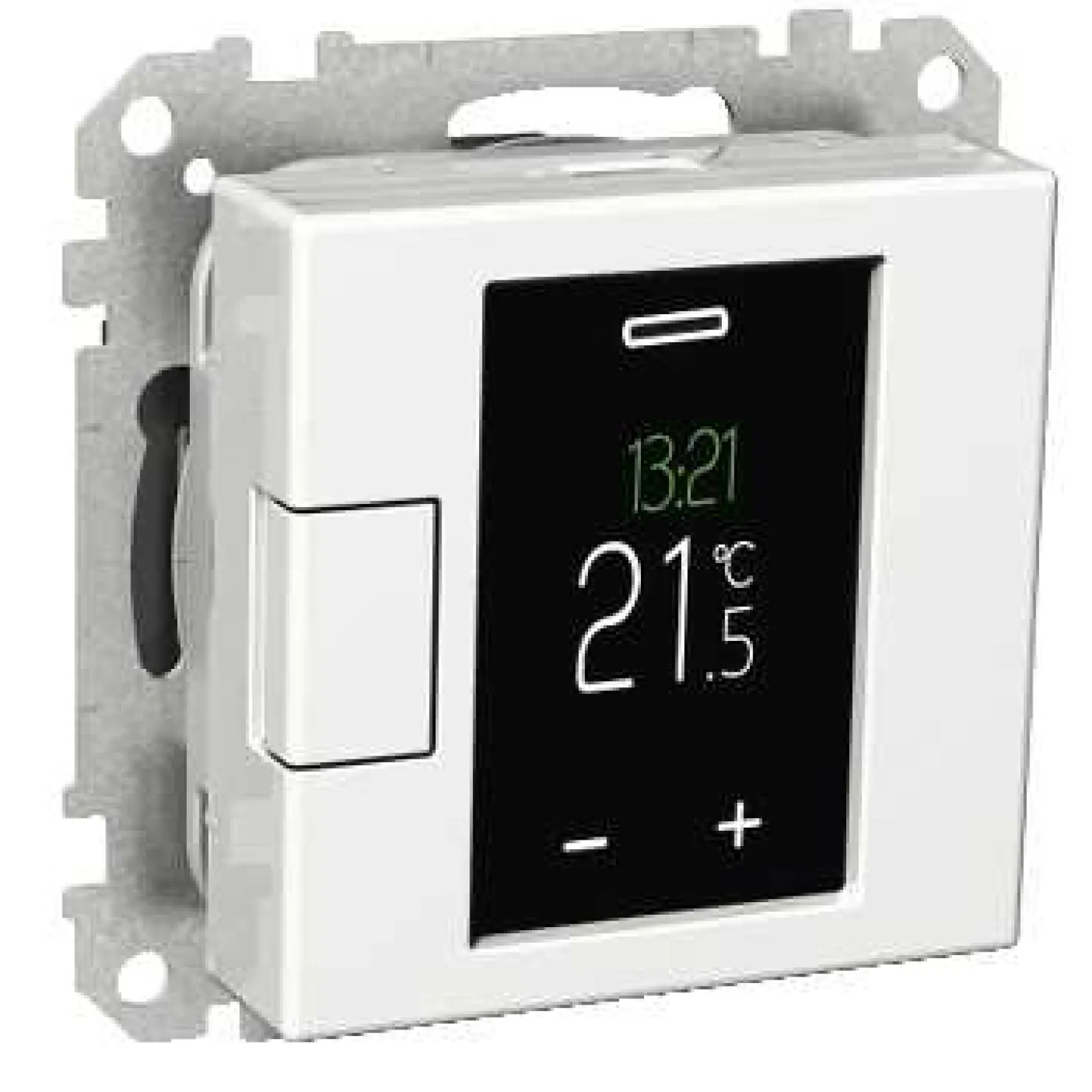 Termostaatti Schneider Electric WTH16 16A USE IP20 VALviikko-ohjelmoitava valkoinen Exxact