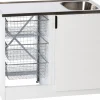 Tiskipöytä allaskaapilla Nimo TB 1000, 1 ovi, 900x1000x600 mm