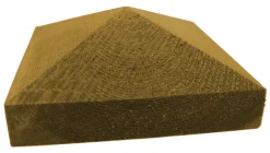Tolpanhattu Pyramidi K38 107x107x50 mm vihreä 90 mm tolpalle