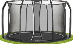 Trampoliini Salta Royal Baseground Ø396cm musta sis. turvaverkko