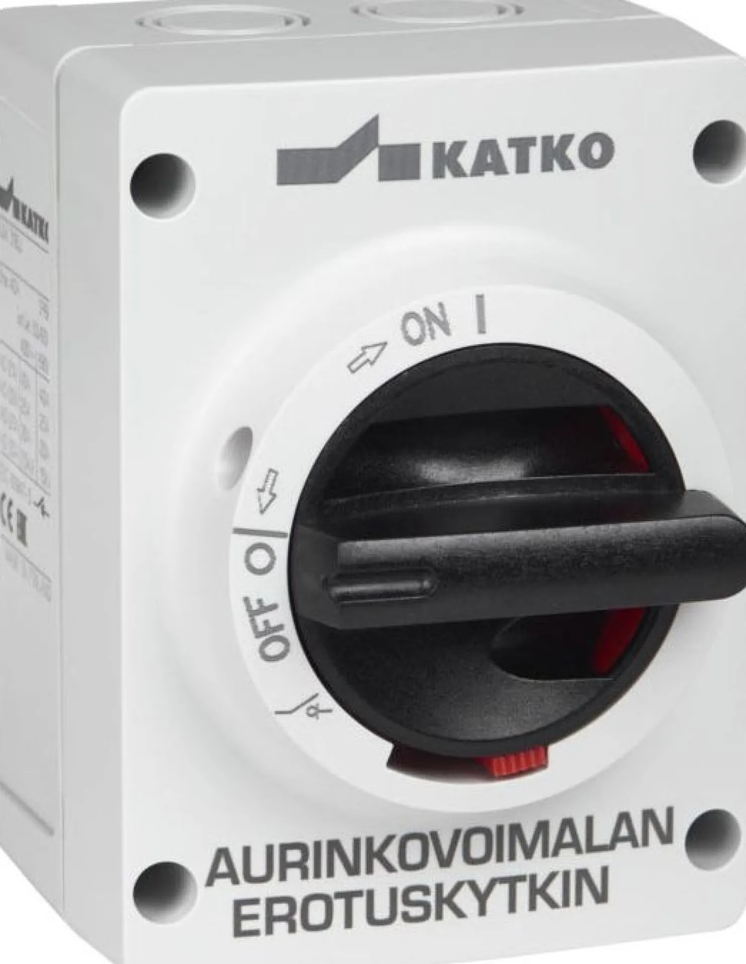 Turvakytkin vääntimellä Katko IsoSafe KUM 325 3X25A 400V 11kW aurinkovoimaloille