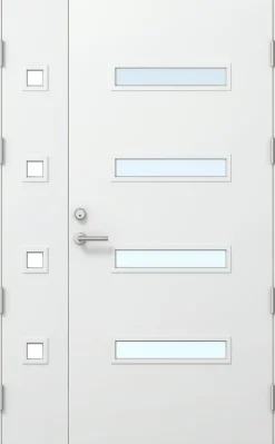 Ulko-ovi Kaskipuu FE3 Thermo mittatilausovi + levike VLA1/VLK1 Thermo M5
