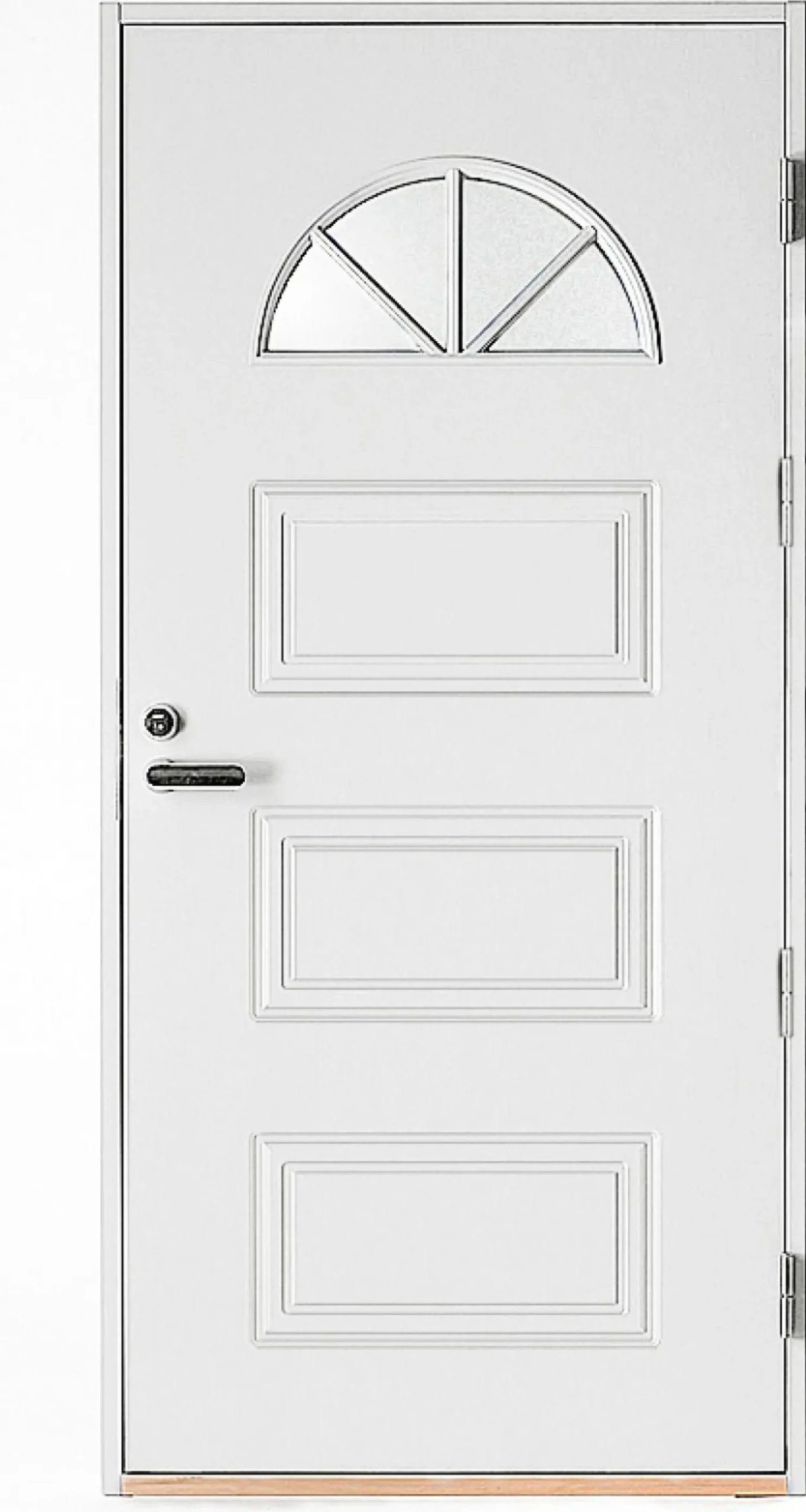 Ulko-ovi Kaskipuu UOL3 Thermo 10x21 karmi 115 mm valkoinen