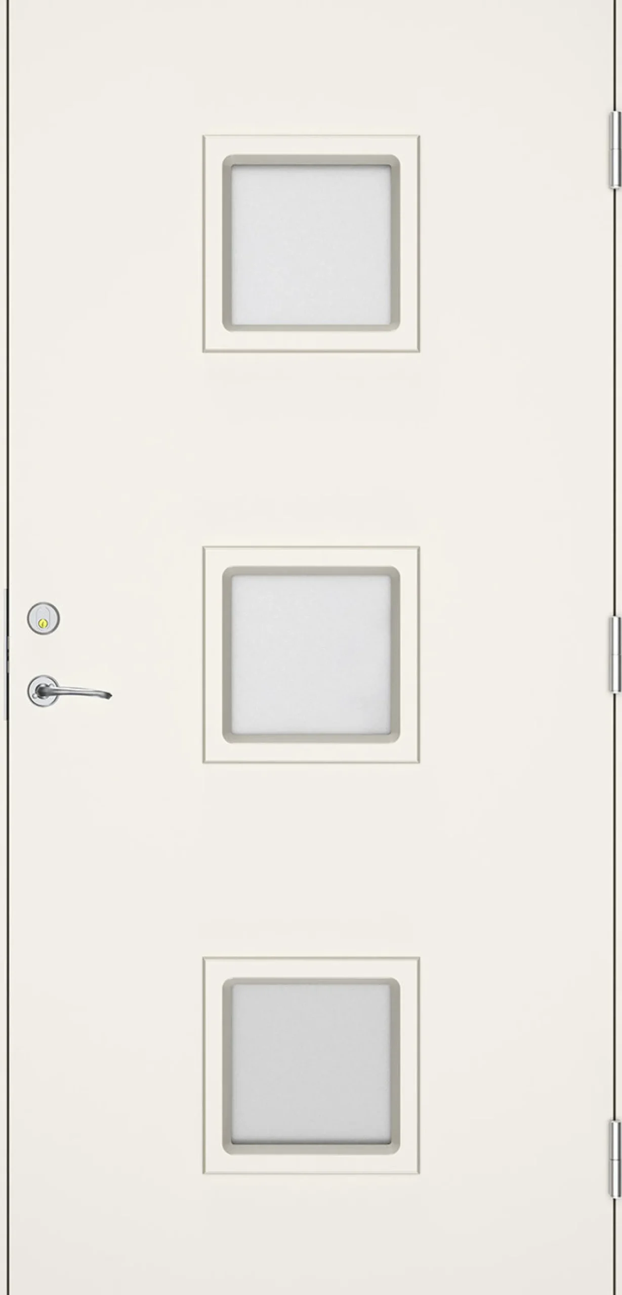 Ulko-ovi Swedoor Clever+ Dovre, 9-10x21, karmi 105mm