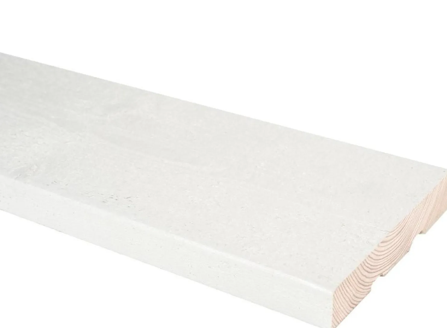 Ulkoverhouslauta JR-Wood, pintamaalattu, valkoinen, eri vaihtoehtoja