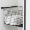Ulosvedettävä lankakori Norscan Roller, M60, 400x330mm, antrasiitti