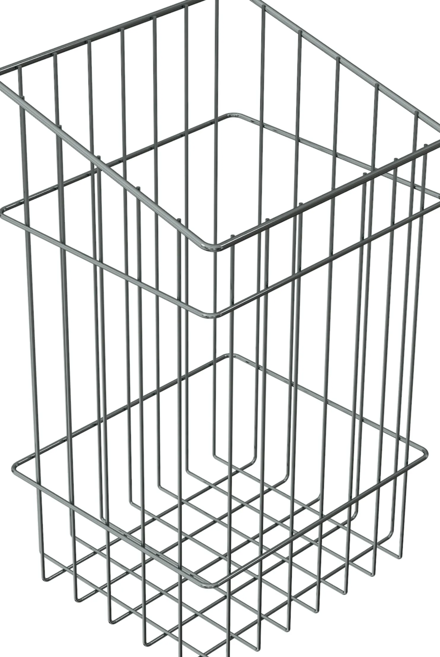 Ulosvedettävä pyykkikori Lektar Indoor Suvas -sivukaappiin