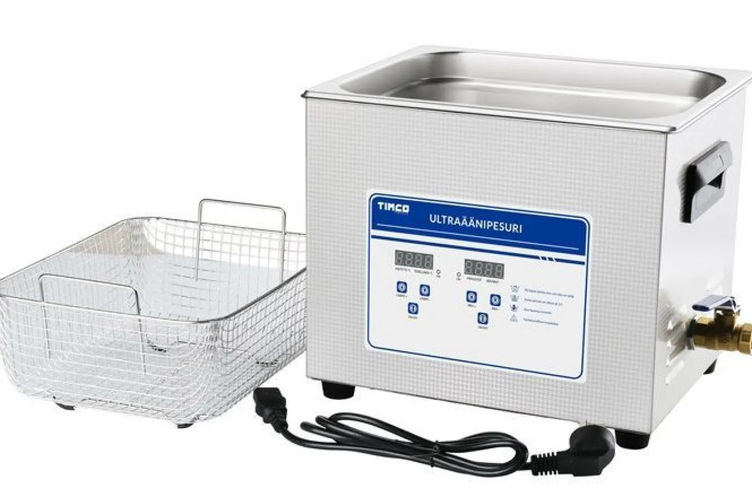 Ultraäänipesuri Timco INOX 300 W 15 l