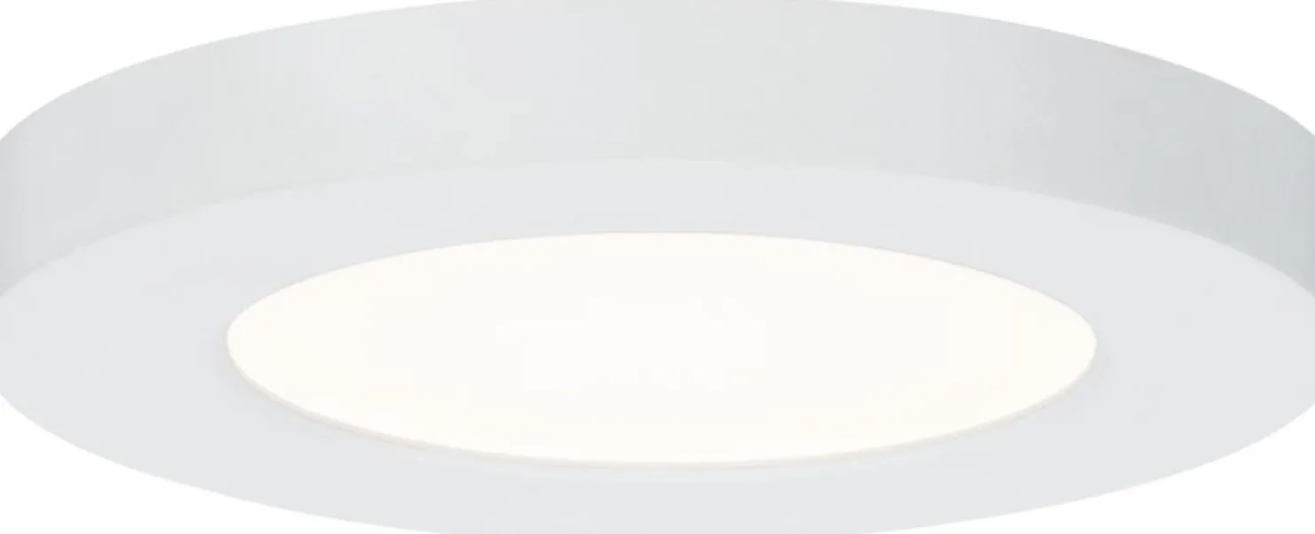 Upotettava LED-paneeli Paulmann Cover-it Promo, Ø11.6cm, 6W, 3000K, mattavalkoinen