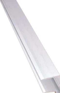 U-päätelista Keraplast 16mm, alumiini, määrämittainen
