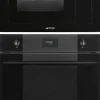 Uuni ja mikroaaltouuni Smeg SF6101TB3 FMI120B3, musta
