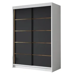 Vaatekaappi LUNGO 120 IV, eri värivaihtoehtoja