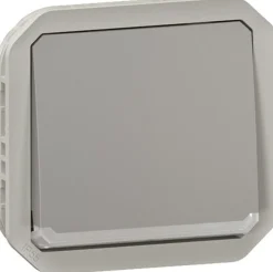 Vaihtokytkinmekanismi Legrand Plexo merkkivalolla 10 A IP55, harmaa
