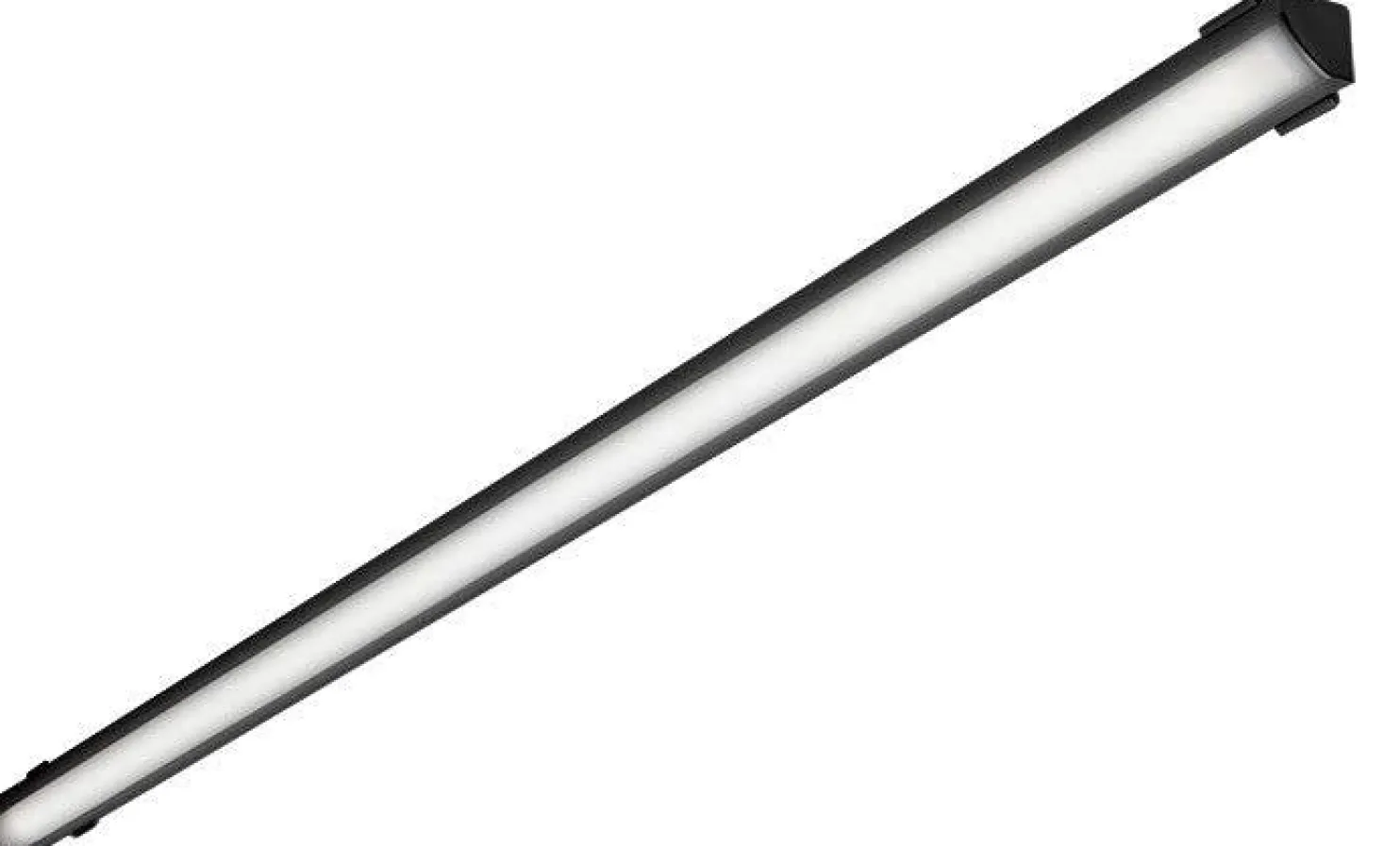 Valaisinlista LED-nauhalle Limente Corner 200, 2 m, musta