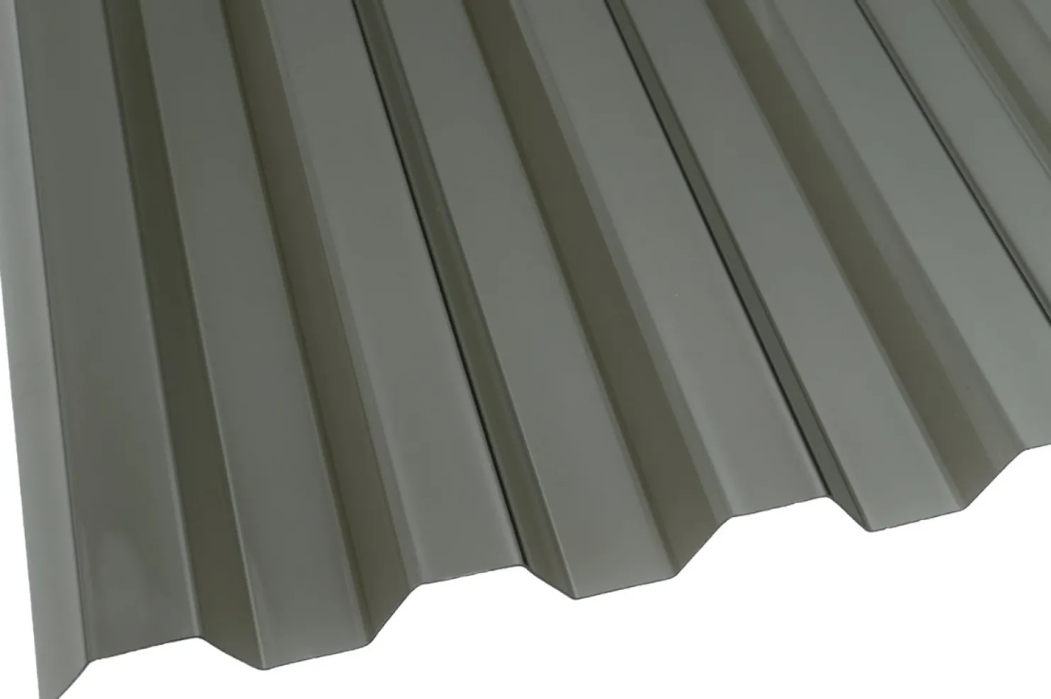 Valokate Keraplast PC Sun trapetsilevy, 0.8x1040x4000mm, savunharmaa