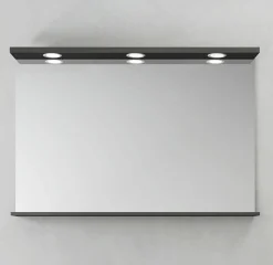 Valopeili Hafa Store 1000x700 mm spoteilla antrasiitti