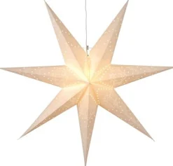 Valotähti Star Trading Sensy 70 cm paperi valkoinen