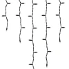 Valoverho Markslöjd Chrissline, 100 lämpimänvalkoista valoa, 2x0.6m, musta