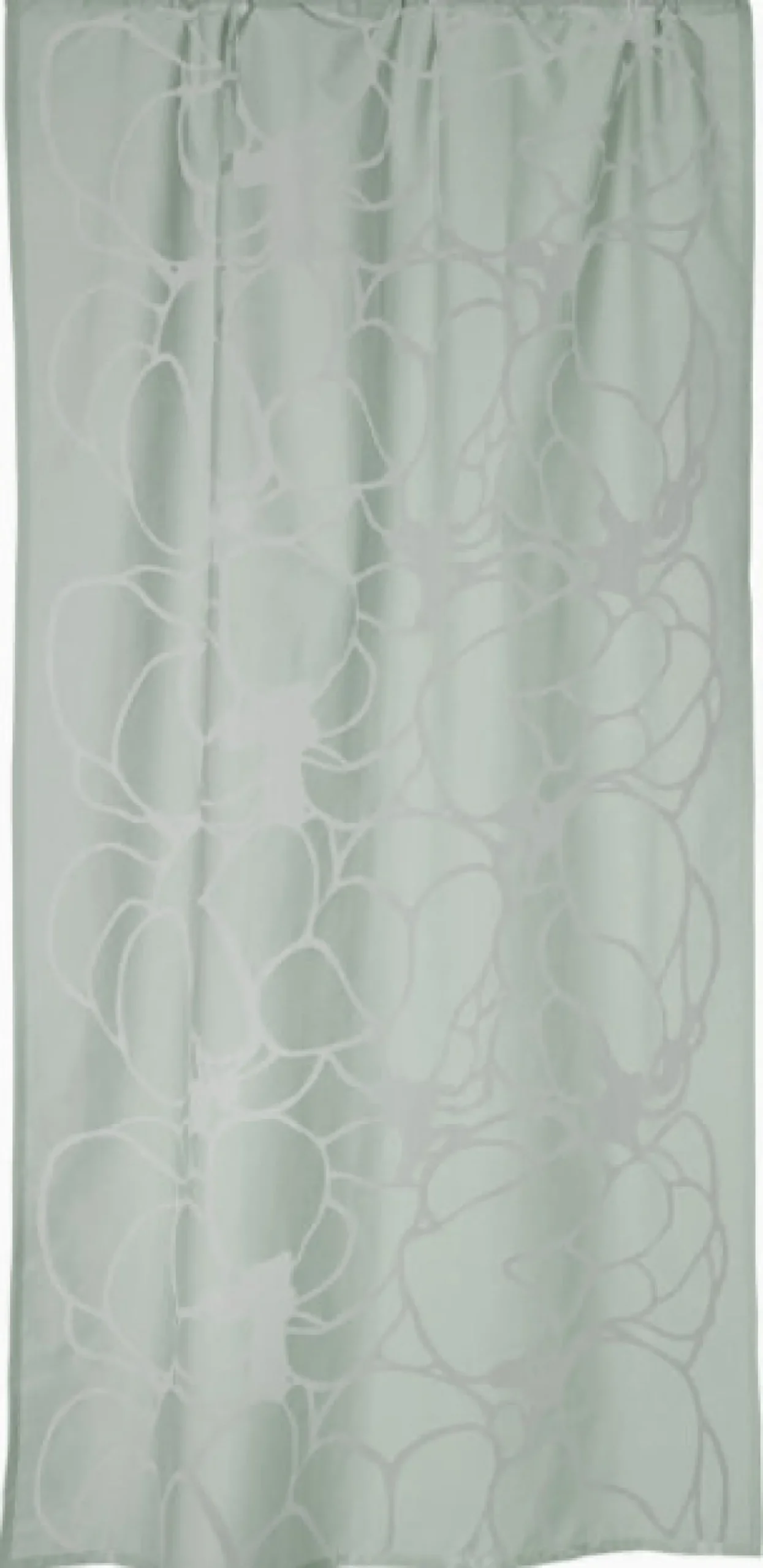 Valoverho Vallila Makeba, vaaleanvihreä, 140x250 cm