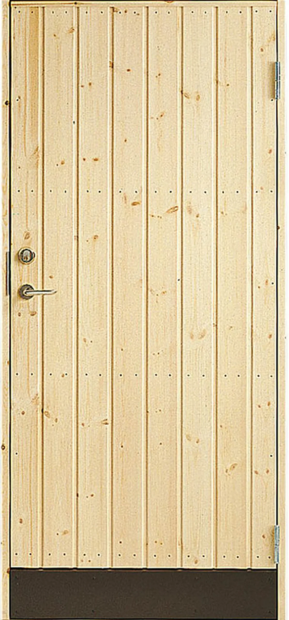 Varaston ovi Jabo 18° suora paneeli vasen 100x210cm