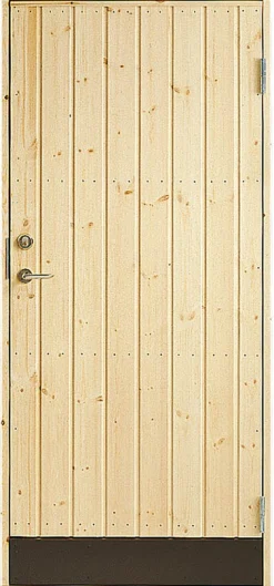 Varaston ovi Jabo 18° suora paneeli oikea 90x200cm