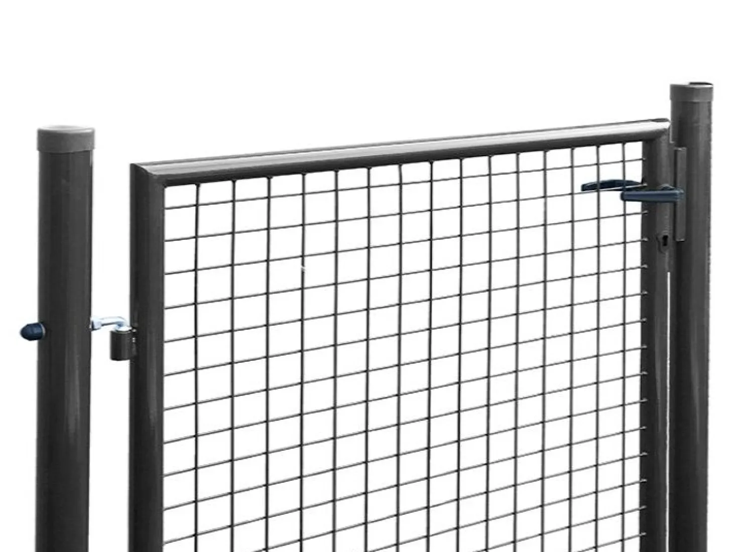 Verkkoaidan käyntiportti AB Polar, leveys 150cm, eri kokoja, harmaa