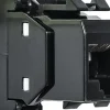 Verkkoliitin Pistesarjat Cat6 RJ45 UTP Keystone, musta