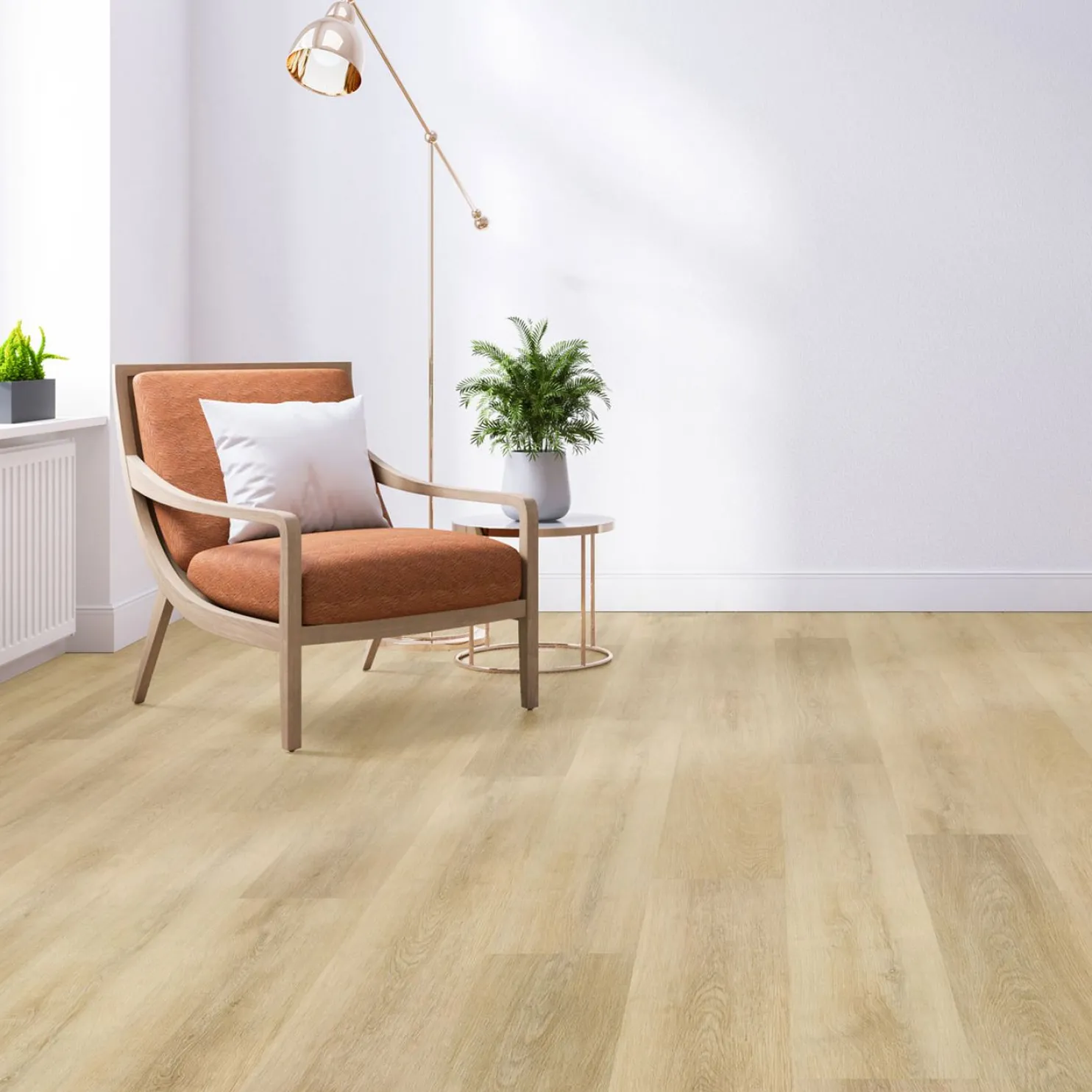 Vinyylilankku Karitma Nordic Design Vinyl 1006 Pallas integroitu alusmateriaali