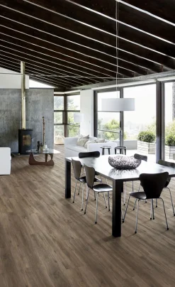 Vinyylilankku Kährs Luxury Tiles Nature Saxon, integroitu askeläänieriste