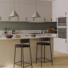 Vinyylilankku Tarkett iD Click Ultimate 55 Brushed Elm Natural, integroitu askeläänieriste