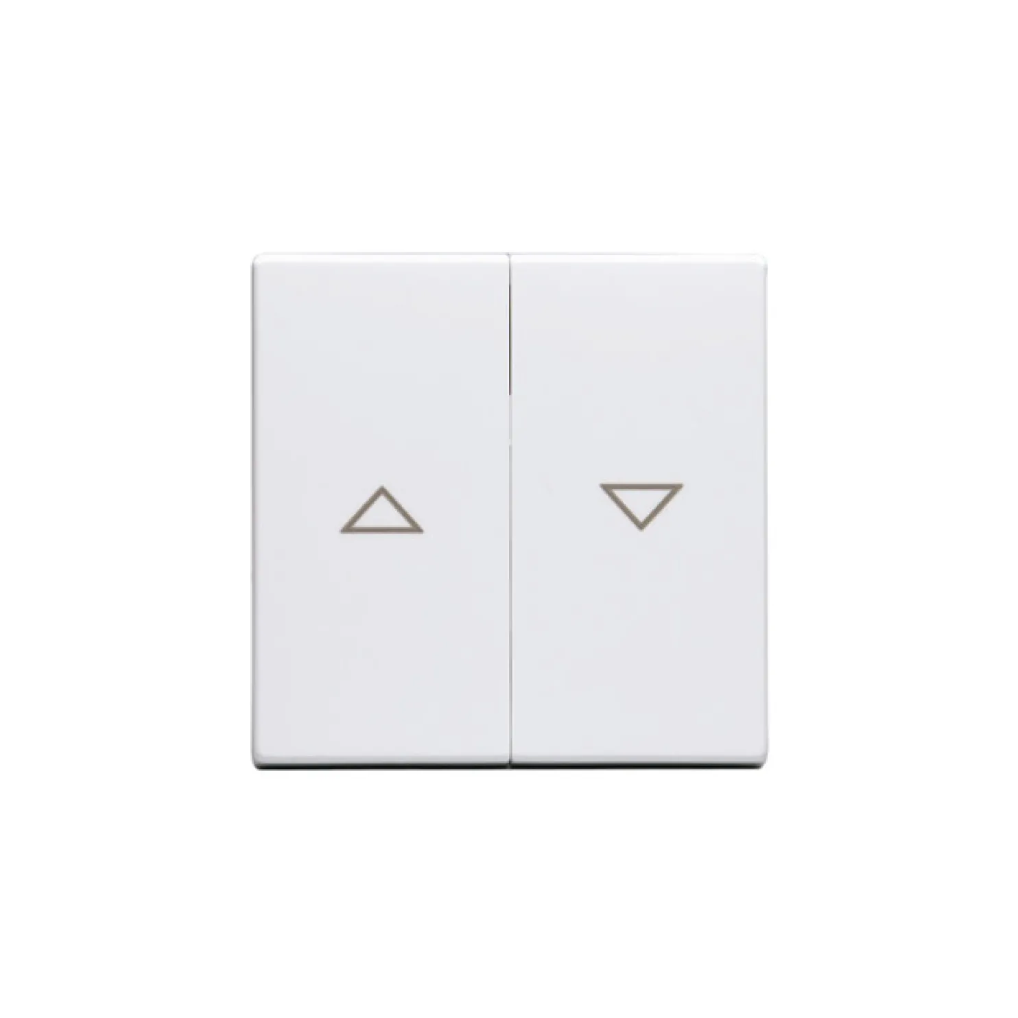 Vipu ABB Impressivo - VIPU2/IP21 "ylös/alas" valkoinen