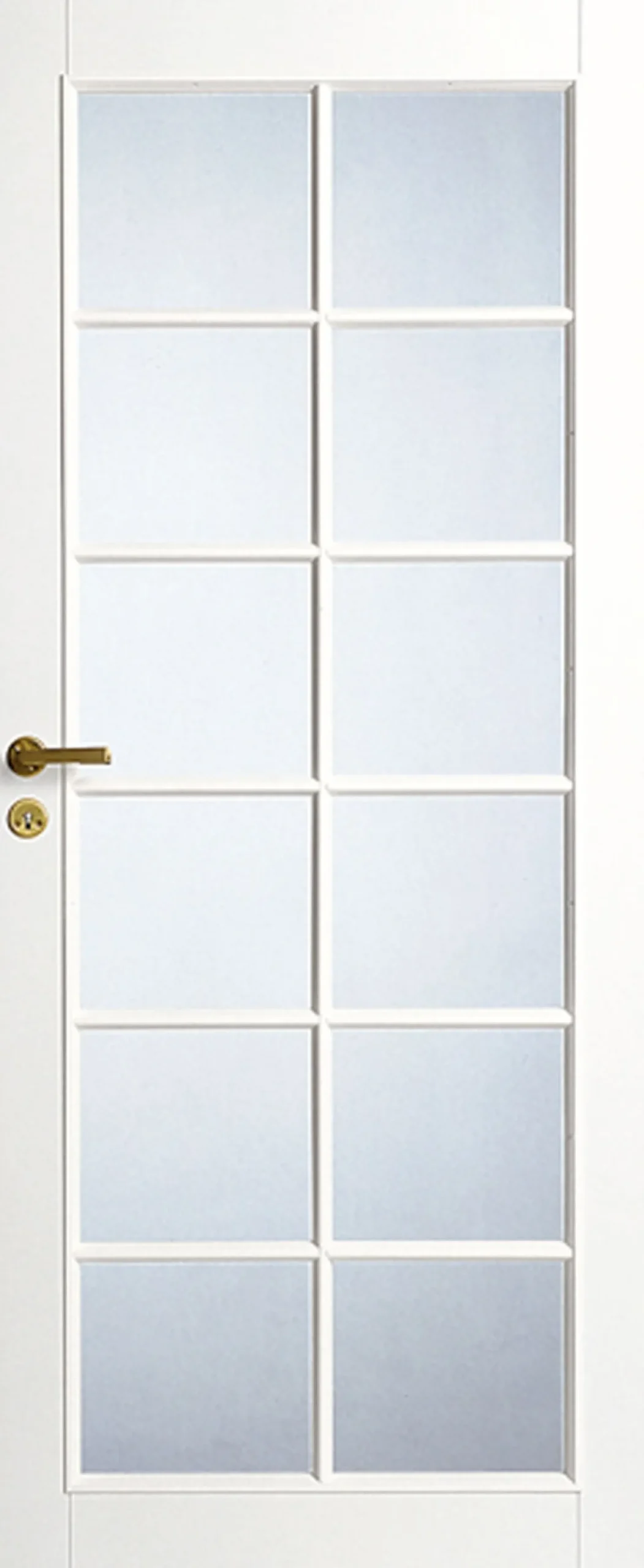Väliovi Swedoor Style 20 9-10x21 valkoinen kirkas lasi