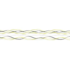 Välitilatarra Dimex Yellow Waves 180-350x60cm