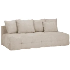 Vuodesohva Home4You Luise 3-istuttava, beige