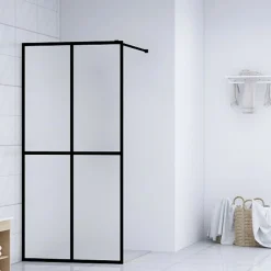 Walk-in suihkun seinäke karkaistu lasi 90x195 cm